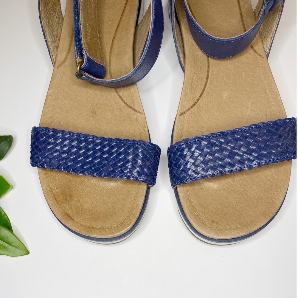 UGG Navy Blue Laddie Marino Sandals Size 7.5 - Picture 5 of 10